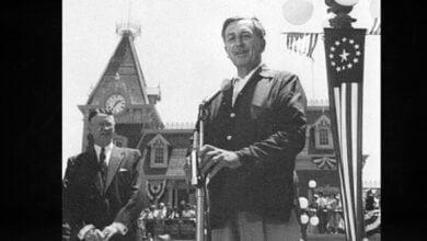 Walt Disney opening day speech disneyland