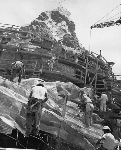 Matterhorn under construction 1959