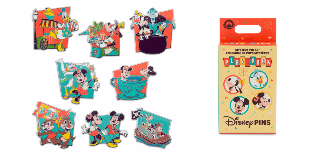 Play in the Park Mystery Pin Set